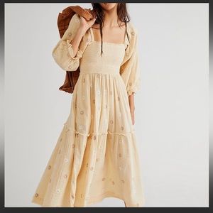 Dahlia Embroidered Maxi Dress